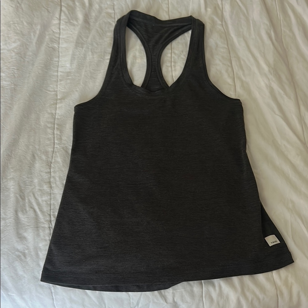 Vuori Black Sleeveless Racerback Tank Top